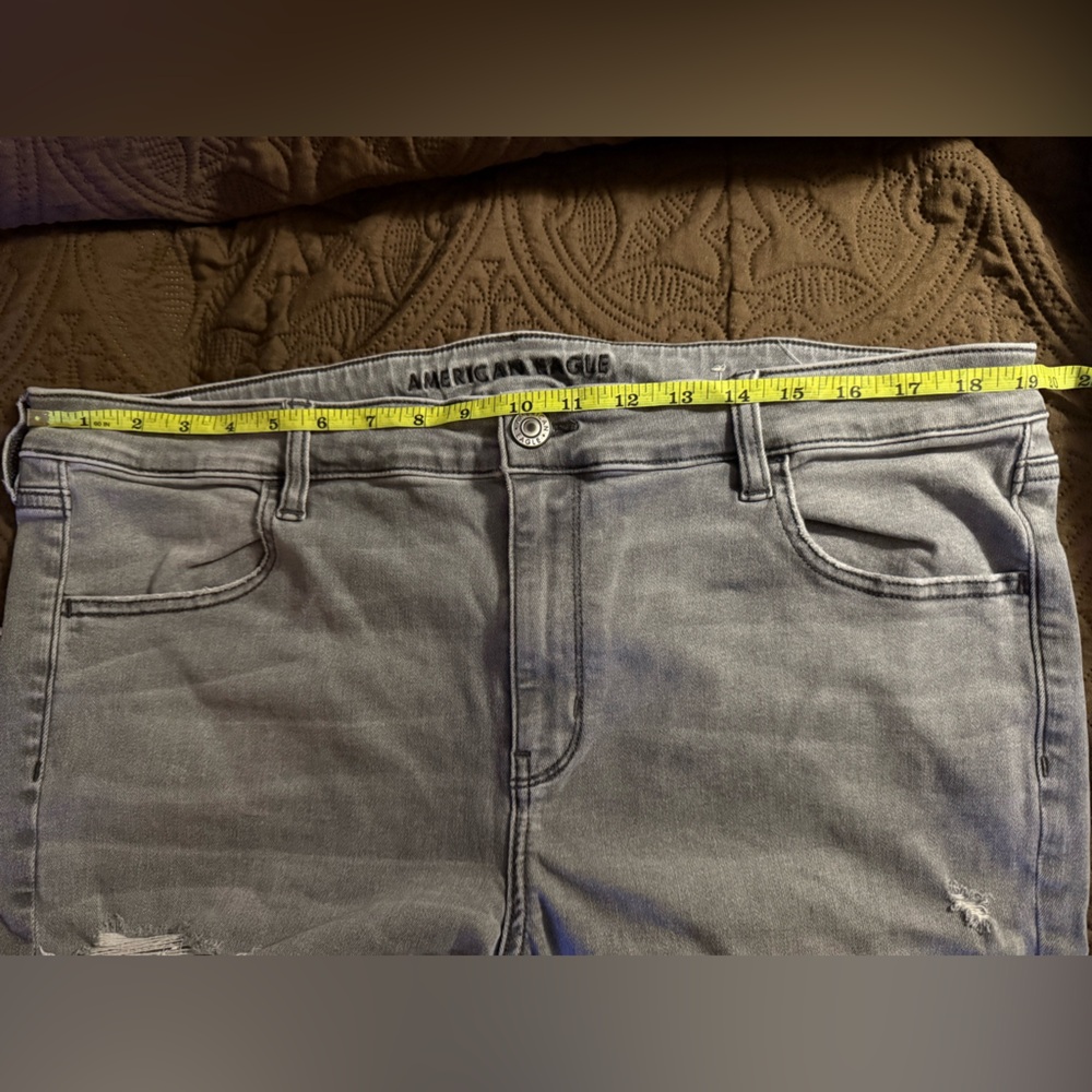 American Eagle women’s size 20 grey jegging - Picture 13 of 14